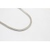 Snake Chain Silver Necklace 5 mm Unisex Women Men Solid Handmade Designer D634